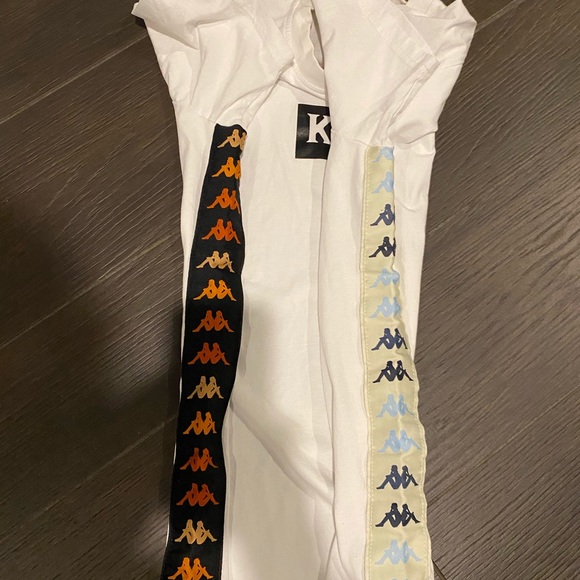 Men’s Kappa White T shirt with cool design on the sides. - Picture 8 of 12